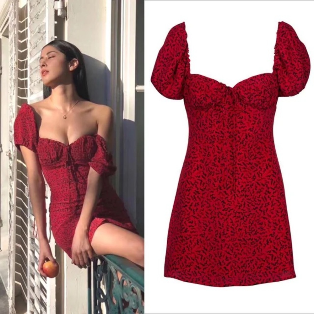 Realisation Par 100% Silk Venus Dress - Size Small